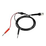 KKmoon　2Pcs BNC-BNC　ケーブルテスト　テストケーブル　同軸ケーブル　デュアルバナナプラグコネクタ　絶縁テスト　50Ω P1029