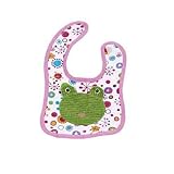 Maison Chic Girl Bib, Frog by Maison Chic
