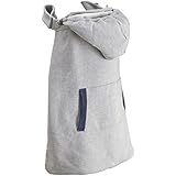 抱っこひも・ベビーキャリー対応 防寒 ケープ カバー 赤ちゃん 軽量 ベビー ウォーマー フード 付き