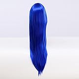 女性ウィッグ、anshintoレディースロングストレートヘアコスプレパーティーコスチューム完全自然ウィッグ One Size ブラック