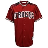 Arizona Diamondbacks Youth Cool Base代替チームジャージーレッド Youth Large 14/16 レッド