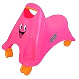 ラングスジャパン(RANGS) スクランブルパピー ピンク 360度回転キャスター 耐荷重20kg 室内でも屋外でも