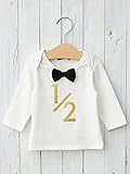 Caldia カルディア ベビー ハーフバースデー Tシャツ 赤ちゃん 男の子 女の子 ベビー服 誕生日 tシャツ 70?p BOY