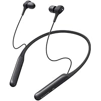 ソニー ワイヤレスノイズキャンセリングイヤホン WI-C600N : Bluetooth対応 / Amazon Alexa搭載 / モデル / apt-x対応 2019年モデル / マイク付き /ブラック WI-C600N BM