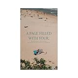 モノライク キャプチャー·ザ·ライフ ハンディノート, ビーチ - Capture The Life PVC Handy Notebook, Beach 露出バインディング、PVCカバー、アカデミック、ジャーナル、ダイアリー、160ページ