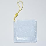 交通安全用リフレクター（反射シートタグラメ入り）四角型60mm×60mm 白