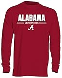 NCAA Alabama Crimson TideメンズOVB Long Sleeve Thermalシャツ、Xラージ、クリムゾン