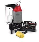 Ridgid 47288 RW50AT 1/2 HP Sewage Pump System with Advanced Cellular Flood Monitoring [並行輸入品]