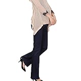 Linyuan エレガント Maternity Pregnancy Trousers パンツ Pants Classic Belly Abdominal Trousers 6300