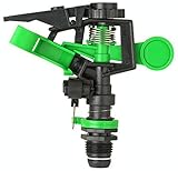回転 スプリンクラー 散水 ガーデン 円形 1/2 インチ 水やり 農作物 庭 芝生 畑 植物 ツール 圧力スプリンクラー (1個)