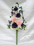 仏花 紫の小花とピンポンマム プリザーブドフラワー