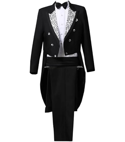 Amazon.co.jp: [INEOUT] メンズ マジシャン服 燕尾服 タキシード 魔術