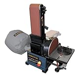 POWERTEC BD4800 Woodworking Belt Disc Sander w/ Built-In Dust Collection, 4 x 8-Inch [並行輸入品]