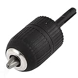 uxcell　スパナ・ドリルチャック　2-13mm容量キーレス　1/2-20UNFマウント　メタル　プラスチック