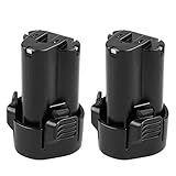 KEATFE BL1013 マキタ 10.8v バッテリー 3500mAh BL1014 互换マキタバッテリー BL1013 コストパフォーマンスが高く、様々な機器との互換性が良く、DIY プロジェクトに適した耐久性、設置が簡単です 対応 マキタ 掃除機 バッテリー 2個セット