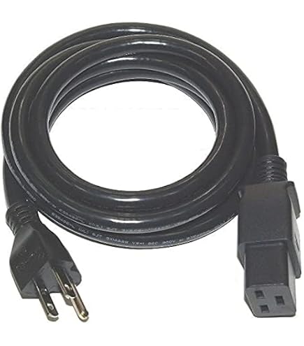 Amazon.co.jp: NEMA 5-15P - C19 電源延長コード AC250V オス - メス