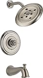 Delta T14497-SSLHP Cassidy Multi Choice 14 Series Bathtub & Shower Trim without Handle, Stainless by