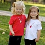 【キッズ】半袖Tシャツ「Best Friends」　(親子おそろい服)4T