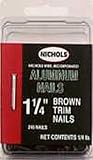 KAISER ALUMINUM FABRICATED TV389452 1/4 lb Brown Trim Nail by Kaiser Aluminum