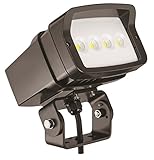 Lithonia Lighting OFL1 LED P2 40K MVOLT YK DDBXD M4 4000K Color Temperature Size 1 Floodlight with P