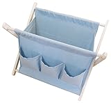 折りたたみマルチインテリアラック スカイブルー ITR-40LU