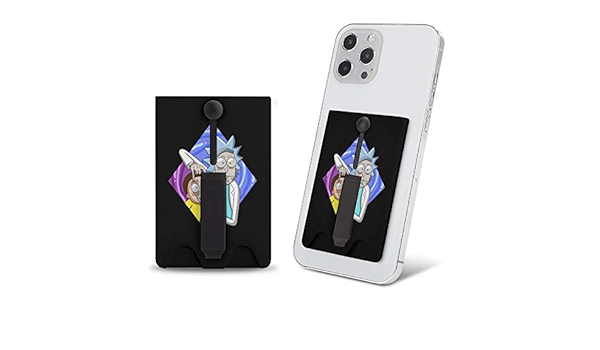 Amazon Co Jp スマホカードケース リック アンド モーティ アニメ 手帳型カード入れ カードケース スマホポケットケース スマホポーチ カード入れ 貼り付け型 定期入れ カード収納ケース 携帯ステッカーポケット 背面カードホルダー 全機種対応 名刺入れ 9cm 6cm