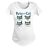 Pete the Cat SHIRT レディース カラー: ホワイト