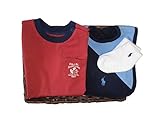 ラルフローレンの子供服　POLO　RALPHLAUREN　ベビー　出産お祝いセット（半袖）　男の子　８０ｃｍ　９ヶ月～１２ヶ月用 [並行輸入品]