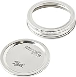 Ball - バンドが付いている規則的な口のメーソンジャーのふた - 12パック