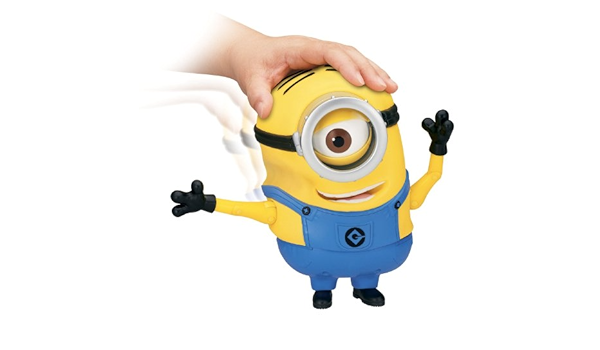 Amazon Despicable Me 2 Minion Stuart Laughing Action Figure Frustration Free Packaging フィギュア ダイキャスト 人形 並行輸入 人形 ドール おもちゃ