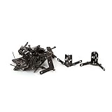 DealMux JóiasワインボックスCaso deマデイラ29 mmx22mmx3 mm dobrável Ferro Quadrant dobradiça deブロンズ20ピーストム