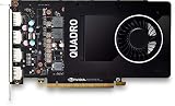 NVIDIA Quadro P2200 グラフィックカード 5GB GDDR5X 高性能 GPU | CAD/3Dモデリング/ビデオ編集対応 | 4K/5K 解像度出力 | プロフェッショナル向け ワークステーション用 バルク品 簡易包装 (整備済み品)