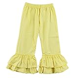 Wennikids PANTS ベビー・ガールズ US サイズ: XXL(5T) カラー: イエロー