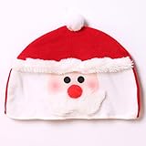 Deqna（TM）クリスマスの帽子雪だるまサンタペンギン鹿の帽子クリスマス装飾新年クリスマスホームパーティーの装飾用品