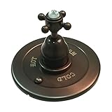 Rohl A7400XCTCB Country Bath Trim Kit for Pressure Balance with Integrated Volume Control with Cryst