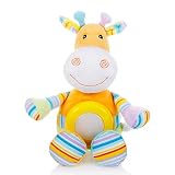 Baby Sleep Aid Night Light & Shusherサウンドマシン&ベビーギフト、ポータブルSoother Stuffed Animalフクロウと2人気曲&子供音楽に快適Plush