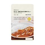 無印良品 素材を生かした 辛くない 国産玉ねぎと豚肉のカレー 180g(1人前) 82505849