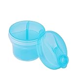 （inkint）粉ミルクディスペンサー パウダーディスペンサー 270ml ミルクケース キャンディ収容 スナックカップ ブルー