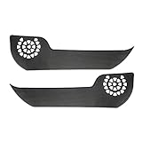 【VULCANS】ドアキックガード ノア/ヴォクシー90系 レザーカーボン調 2枚 ドアプロテクター ドアトリム 保護 内装 パーツ エアロ アクセサリー キズ防止 トヨタ