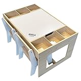 ラングスジャパン(RANGS) ラングスキッズテーブル&チェア2脚セット【組立済】