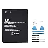明氏 Y!mobile対応 Pocket WiFi 401HW 506HW 607HW 用 HWBBR1 互換電池 3.8V 1500mAh 対応用 バッテリー 取り付け工具セット