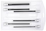 Bondhus 43646 4 - 10mm 6-Inch ProHold Socket Bits with Sockets, Set of 6 by Bondhus