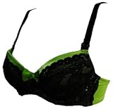 ローズマダム rosemadame 授乳ブラ マタニティ ブラジャー ワイヤー入り ストラップオープン レース (ギャルママ) (E80, ライム) 10...