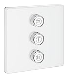 Grohe 29158ls0 29158ガラス正方形SmartControl 3切替弁