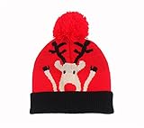 PANCY 子供 帽子 ニット帽 ベビー キッズ 秋 冬 おしゃれ 女の子 男の子 可愛い トナカイ クリスマスプレゼント 防寒グッズ 防寒 秋冬