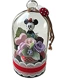 JewelzGift（ジュエルズギフト）ディズニー DISNEY プリザーブドフラワー ミニー ガラスドームなのでホコリもつかない 誕生日・お祝い・記念日のギフトやプレゼントに♪とびきりキュートなミニ