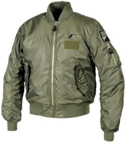 Amazon | ヒューストン MA-1メッシュジャケット KHAKI XLサイズ