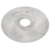 uxcell チップソー スリッティング ソウ 125mm x 0.8mm x 27mm 108ペグ HSS フライス カッター