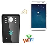 HD 720PワイヤレスWIFIビデオドア電話ドアベルインターホンシステムナイトビジョン防水