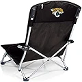 PICNIC TIME NFL ロサンゼルス・ラムズ トランクビリティ ビーチチェア キャリーバッグ付き 大人用 ロービーチチェア ブラック